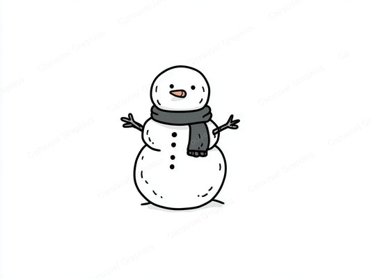 Snowmen Vector Graphic preview