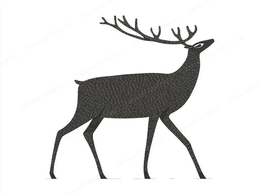 Reindeer Vector Graphic preview