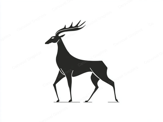 Reindeer Vector Graphic preview